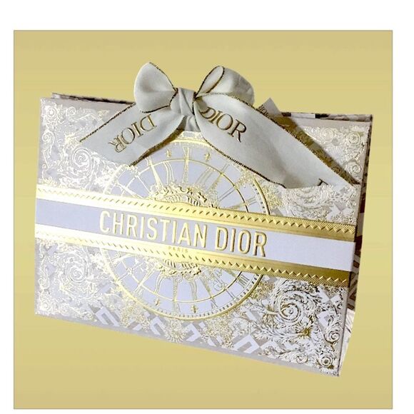 Christian Dior Gold and White Gift Box - Picture 5 of 5